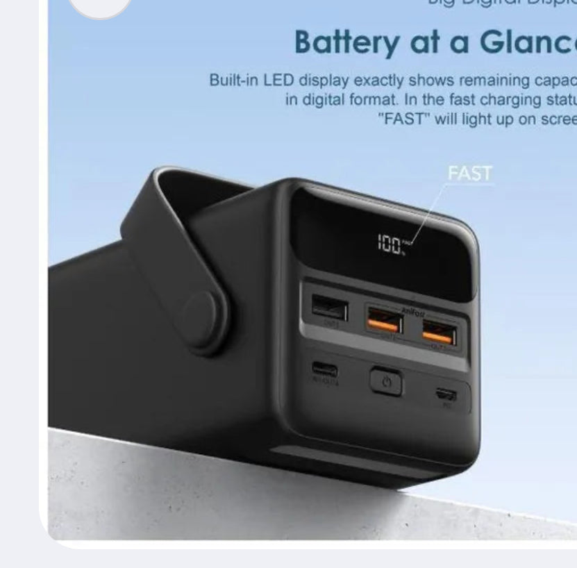 Power bank 60.000 Mah A 18.000f Livraison gratuite