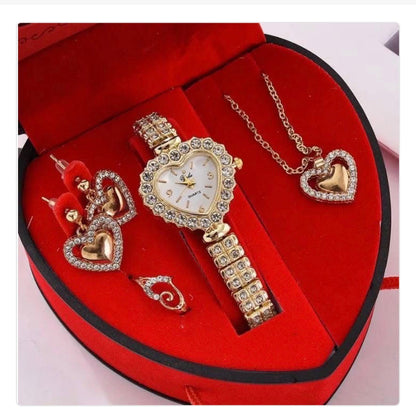 Coffret Féminin - montre et Bijoux de luxe