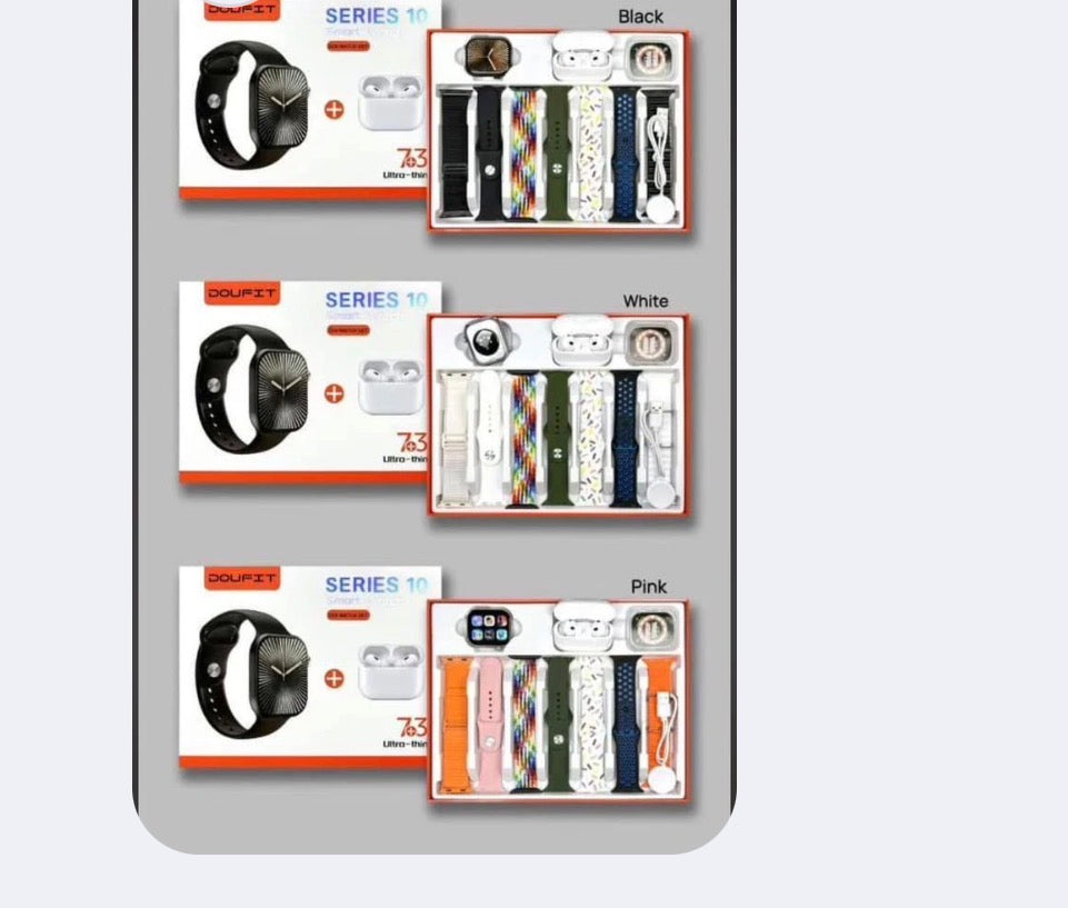 Coffret D28 Smart Watch série 10